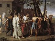 Juan Antonio Ribera Y Fernandez Cincinnatus Leaving the Plough to Bring Law to Rome china oil painting reproduction